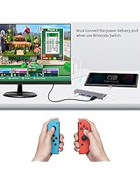 USB C a HDMI adaptador para Samsung Dex modo computadora experiencia para Galaxy Note8 S8 S8 +, soporte Nintendo Interruptor, MacBook MacBook Pro