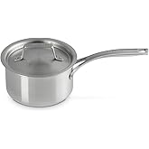 Le Creuset Stainless Steel Essential Saucepan, 2qt