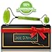 Jade Facial Roller - Face Massager & Anti Aging Treatment | Beauty Therapy for Puffy Eyes, Skin Care, Lymphatic Drainage | Reduce Wrinkles, Bags | Natural Slimming, Toning Tool | 100% Real & Authentic