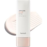 HEIMISH Artless Glow Base 1.35fl.oz/40ml, Multipurpose Makeup Base, Primer, Highlighter, Tone Up Sunscreen for face, Lightweight, Non-greasy, Hydrating, Natural Finish with SPF 50+ PA++++