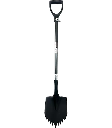 Amazon.com : Krazy Beaver Shovel (Black Textured Head/Black Handle