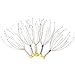 AMEISEYE Scalp Massager Tool 1-Pack (with Lens Cleaning Wipe for Gift) Handheld Head Massage Tingler, Scratcher & Stress Reliever Tool Set for Hair Stimulation & Deep Relaxation (Colors Random)