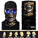 JOEYOUNG 3D Face Sun Mask, Neck Gaiter, Headwear, Magic Scarf, Balaclava, Bandana, Face Mask, Hunting, Running, Motorcycle