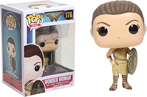 Pop! Heroes Wonder Woman Vinyl Figure Wonder Woman (Themyscira) #178 Hot Topic Exclusive