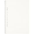 KOKUYO Spiral Lined Notebook, 10'' x 7'' Business Journal B5 Soft Ring Notebooks with A 6mm Ruled, 80 Perforated Sheets, Clear 1 Subject Notebook, Note Taking for Work. Japan Import (SU-SV508B-T)