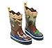 Kidorable Boys' Pirate Rain Boots, Brown, 12 M US Little Kid