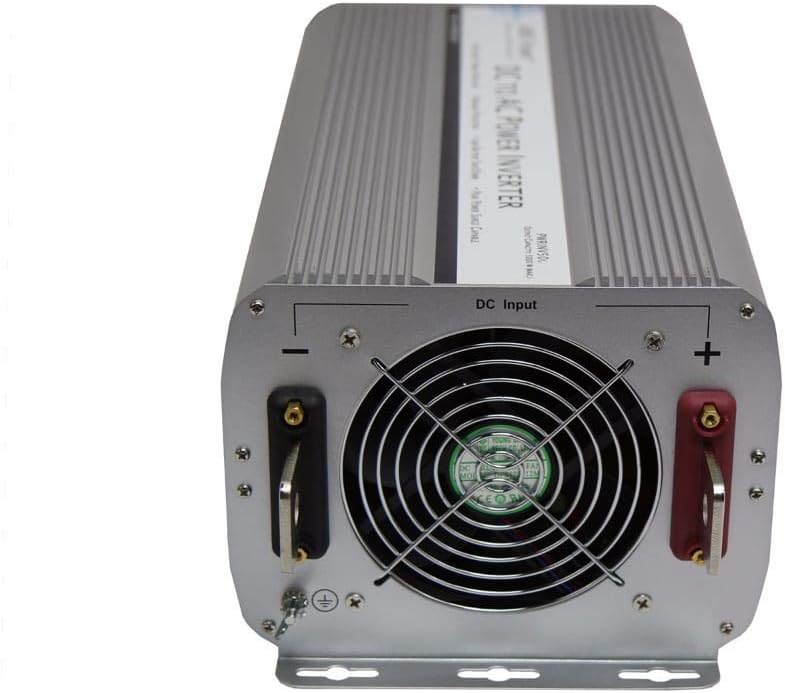 AIMS 8000 Watt / 16,000 Watt Peak Power Inverter, Digital Meters, AC Terminal Block, Optional Remote 66 Amps (8kW): Automotive