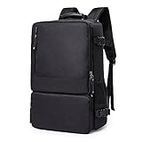 KAKA Backpack for 17-Inch Laptops, Black