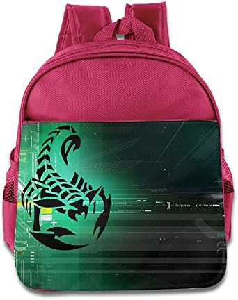 Scorpions Band Logo Toddler School Backpack Pink
