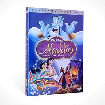 Amazon Com Aladdin Movie Dvd 2 Disc Special Platinum English Edition Movies Tv