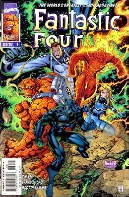 Amazon Com Fantastic Four 4 Black Panther Appearance Lee Books