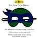 Ninja Turtle Masks for Kids - 12 Felt Toy Masks, Best Birthday Party Ninja Turtles Supplies Favors for Goodie Bag, Gifts, etc