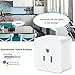 Smart Plug, Wifi Smart plug Works with Alexa Echo Google Home and IFTTT, No Hub Required, White (2 Pack)