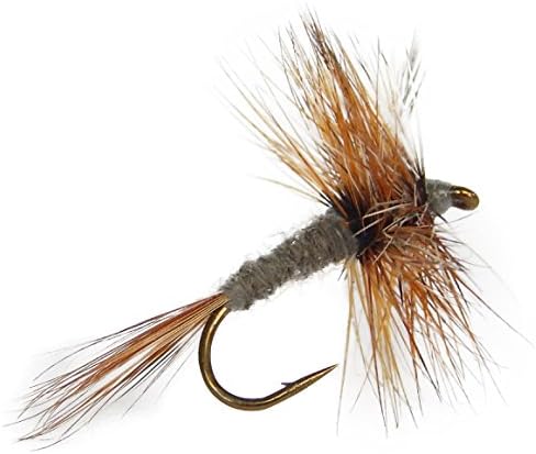 Adams Fly Fishing Dry Fly Trout Assortment - 6 Flies