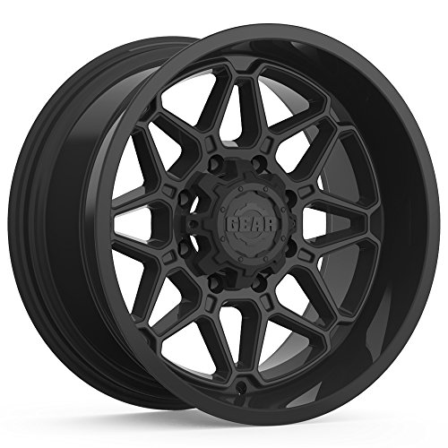 Gear Alloy 746B Crossbow 20x10 5x139.7/5x150 -25mm Gloss Black Wheel Rim