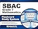 SBAC Grade 7 Mathematics Flashcard Study System: SBAC Test Practice Questions & Exam Review for the Smarter Balanced Assessment Consortium Assessments (Cards)
