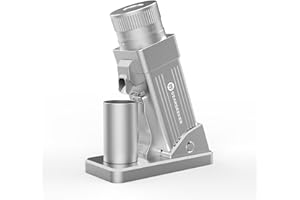 STARSEEKER E55 Plasma Electric Coffee Grinder - Single Dose, 55mm Cone Burr, 60 Settings for Espresso/Drip/French Press/Cold 