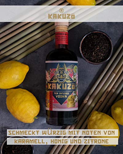 KAKUZO Earl Grey Vodka - Japanische Vodka-Kreation - Verfeinert mit Tee Blend aus Japan, Indien & China - Würzig Mit… – Bild 4