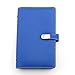 Name Card Book Holder Business Card Organizer for 240 Cards (Blue)
