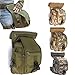 Multi-purpose Drop Leg Bag,Military Tactical Canvas Waist Pack,Racing Tactical pockets,Utility Pouch Bag,Thigh Tactical Bag-waterproof,durable and anti-tear-for Outdoor by CAMTOA