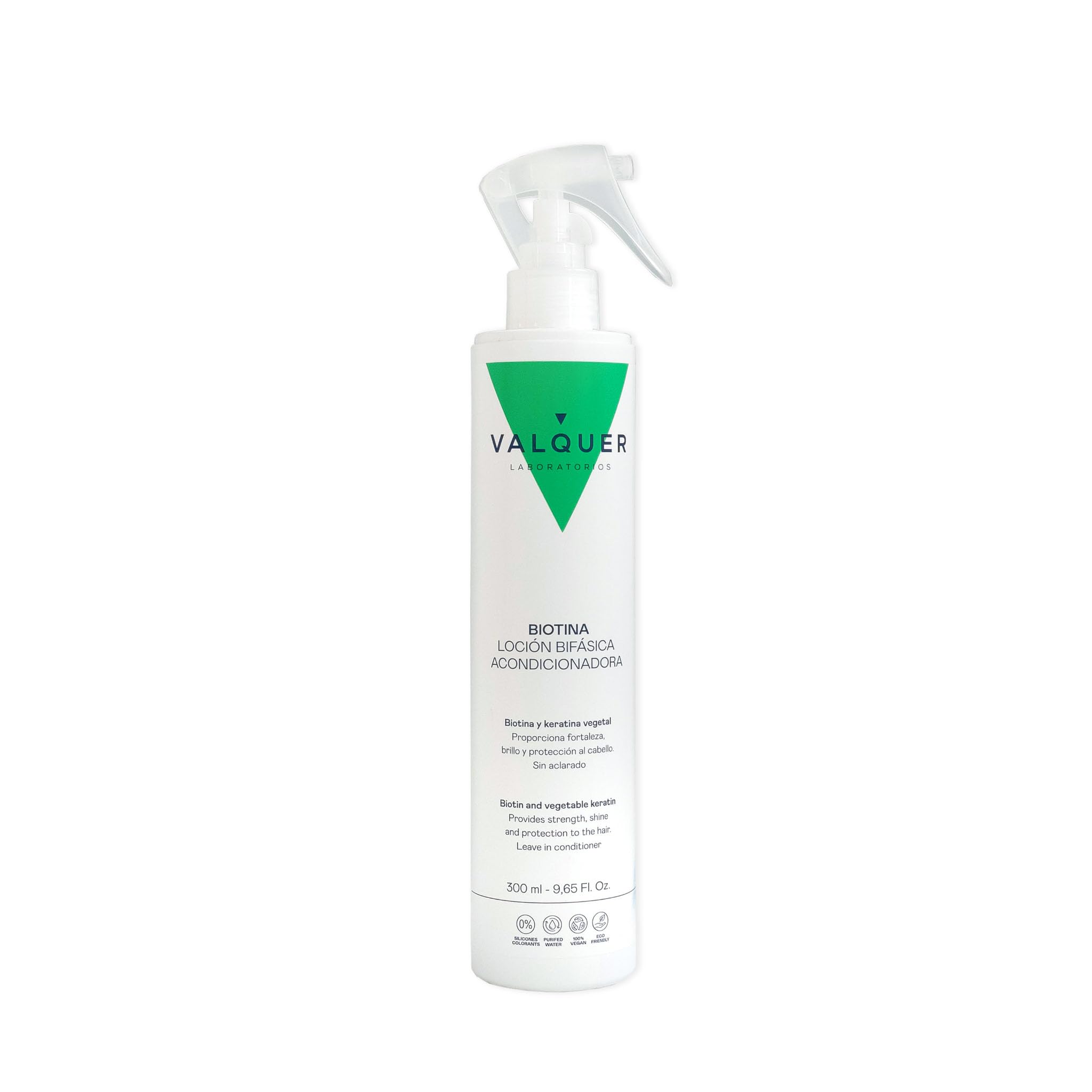 Valquer Two phase conditioning care lotion with biotin and keratin - 300 ml