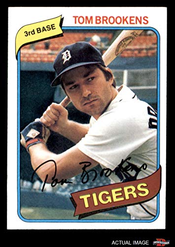 1980 Topps 232 Alan Trammell Detroit Tigers Baseball Card Baseball 