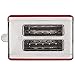BELLA 14093 LINEA 2 Slice Toaster with Extra Wide Slot, Color Red