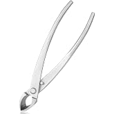 8 inch Concave Cutter, Stainless Steel Cutter for Bonsai &amp; Gardening Pruning, Supplied By Jevie (Diagonal)