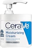 CeraVe Moisturizing Cream 16 oz Daily Face and Body Moisturizer for Dry Skin