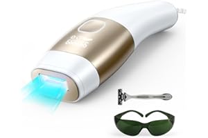 INNZA Laser Hair Removal with Ice Cooling Function for Women and Men,Painless IPL Hair Removal Device,24J High Energy Hair Removal Handset for Body Face Bikini Line Legs Armpit at-Home Use,Corded