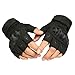 Reebow Gear Military Fingerless Hard Knuckle Tactical Gloves Half Finger for Army Gear Sport Driving Shooting Paintball Riding Motorcycle