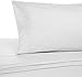 Amazon Basics Lightweight Super Soft Easy Care Wrinkle Free Microfiber 3 Piece Bed Sheet Set with 14-Inch Deep Pockets, Twin, Gray Crosshatch, Printed, Kids, Men & Women Bedding