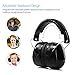 Homitt Sound Ear Muffs Hearing Protection, Noise Reduction Safety Earmuffs, Ear Defenders SNR 34dB with Noise Cancelling Technology for Shooting, Hunting, Working or Construction, with A Carry Bag