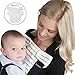 Baby Preferred Drool Pads and Teething for Ergo, Babybjorn, lillebaby Ergobaby Easy Snug Infant Drool Bib 2-in-1 Sun Shade 6 Layer Protection Burping Cloths Design - Stars & Stripes …