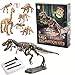 JOHOUSE Dinosaur Fossil Dig Kit, Excavate 13 Dinosaur Fossil Skeleton- Great STEM Science Gift for Paleontology and Archeology Enthusiasts of Any Age