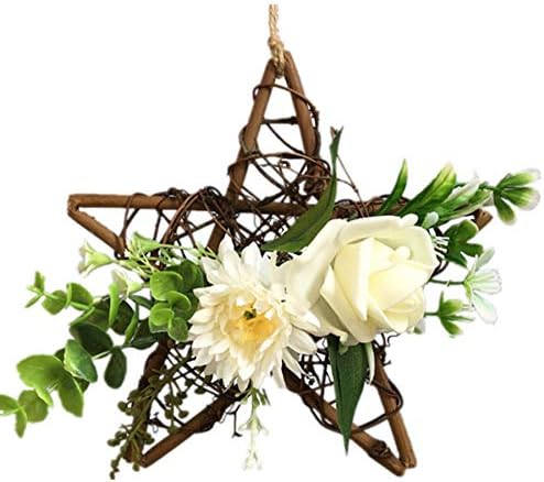 Monland Wand Dekoration Im Nordischen Stil Anh Nger Pentagramm Wand Behang Wohnen Zimmer Esszimmer Fenster Kreative Blumen Dekoration Amazon De Kuche Haushalt