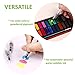 Water Coloring Brush Pens, Ohuhu Set of 3 Aqua Painting Brushes for Water Soluble Colored Pencil, Water Color Water-Base Markers, Powdered Pigment Watercolor Paints