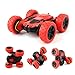 Amicool SMC-HW112, 4WD 2.4Ghz Remote Control Car Double Sided Rotating Vehicles 360° Flips, Kids Toy Cars for Boys & Girls Birthday, Red, 16