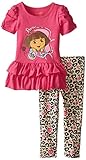 Dora Girls' 2pc T-Shirt and Legging Set