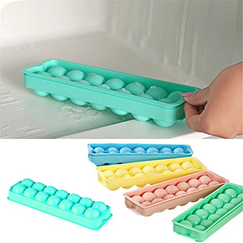 Summer 14 Ice Tray Ice Cubes DIY Mould Pudding Jelly Mold Creativity Bar Party- Ice Cubes,Tuscom
