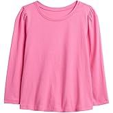 GAP Girls Long Sleeve Printed Knit Top