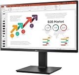 LG 24BP45SP-B 23.8" 1920x1080 IPS Monitor HDMI DP Pivot Speaker 5ms Black view 3