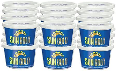 Sun Gold Manufacturing™ All Purpose Cleaner Super Concentrated 24 Pints [Container [A-1 Rated by NSF, USDA Certified] Safe Non-Toxic Biodegradable - Industrial Strength - Cleans Carpet Stains, Kitchen, Bathrooms - Made in USA since 1978[Amazon-developed Certification] Compact by Design