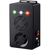 Angveirt Rodent Repellent Battery Operated Ultrasonic Mouse Repeller for Car Engines Squirrel Pest Repeller Under Hood Rat Repellent Mice Deterrent for House Garage Attic Indoor 1 Pack