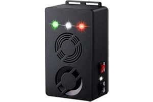 Angveirt Battery Operated Rodent Repellent RV Pest Mouse Repeller Electronic Ultrasonic Mice Repeller Humane Mouse Trap Substitute Car Deterrent Under Hood Animal Repeller