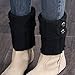 Women Boot Cuffs Leg Warmers Crochet Short Knitted Socks Warm Toppers Winter