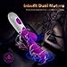 Celltral Portable 30-Speed Vibrating Silicone Waterproof Vibrator Dual Vibration Home Personal Fitness Massage