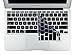 Kuzy - MacBook Air 11 inch Keyboard Cover for Models A1465, A1370 Silicone Skin 11.6 inch - Black
