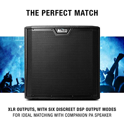 Alto Professional TS312S 2000 Watt 12 Inch Powered Portable PA Subwoofer With Selectable DSP