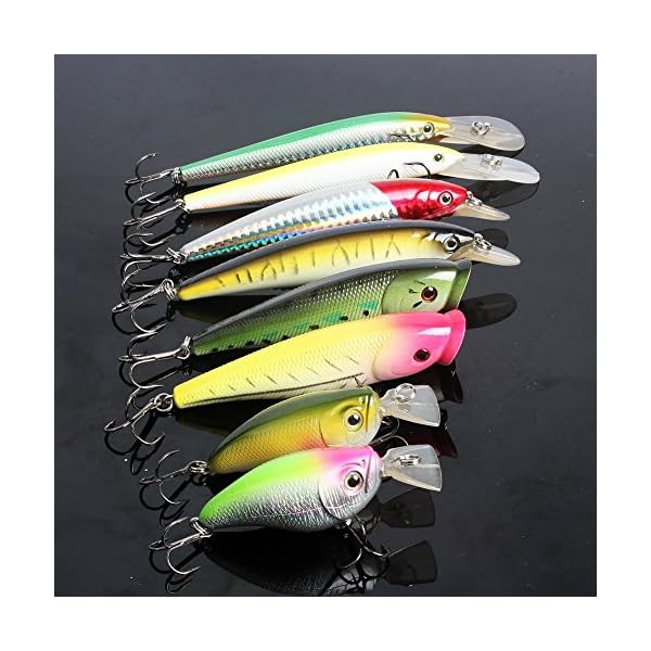 Sougayilang-8-Pieces-Dive-Artificial-Minnow-Bait-Plastic-Hard-Fishing-Lures Sougayilang-8-Pieces-Dive-Artificial-Minnow-Bait-Plastic-Hard-Fishing-Lures